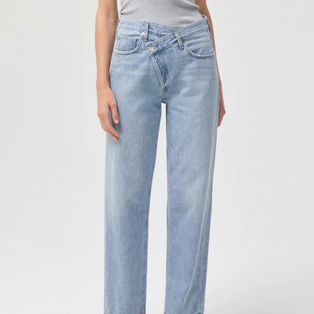 AGOLDE CRISS CROSS UPSIZED JEAN